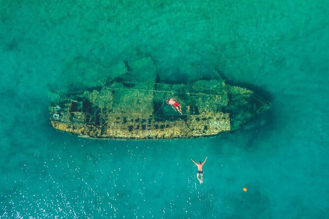 Adriatica Tour ( Blue Lagoon and Solta) from Trogir - Nečujam Bay and the sink boat wreck snorkel