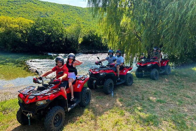 ATV Quad Tour from Split with Swimming and Waterfalls - Riding the ATVs: safety, first-timer comfort, and pacing