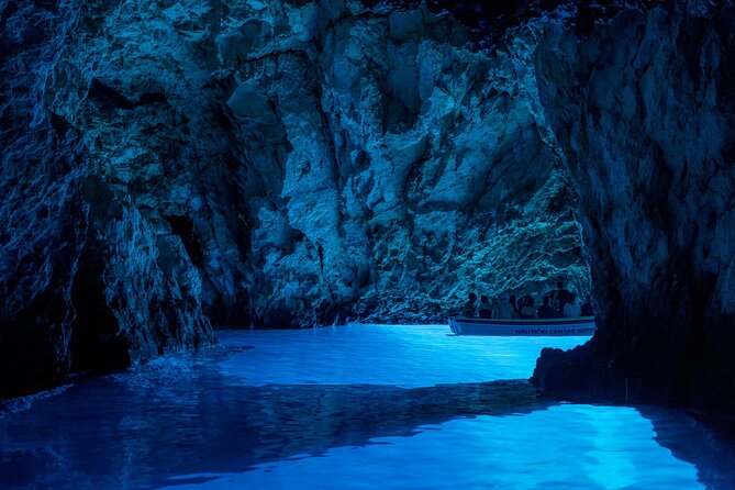 Blue Cave and Hvar 5 Islands Tour from Split - Blue Cave in Biševo: UNESCO Glow, Sun Rays, and the One Big Catch