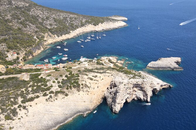Blue Cave and Town Hvar with 5 Island Boat Tour - The submarine shelter stop: Parja Bay’s quiet exterior with a dark past