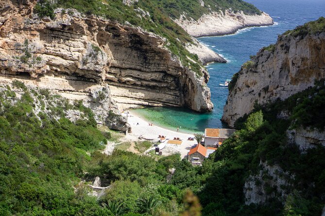 Blue Cave & Five Islands Tour - Stiniva Cove: a top European beach you reach by boat