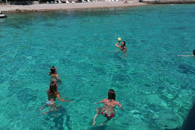 BLUE LAGON & 3 islands full day private speedboat tour - Onboard comfort: Bluetooth music, coolbox drinks, shade, and a fresh-water shower
