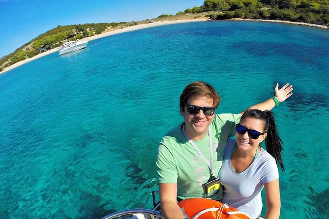 Blue Lagoon and Trogir town - half day speed boat tour - Laganini Beach Club: The 45-Minute Drink and View Break