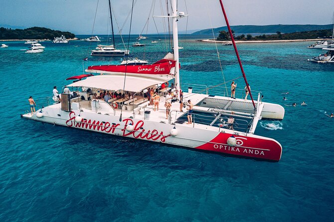 Blue Lagoon, Trogir & Čiovo catamaran tour with Food and Drinks - Food and drinks: what all-inclusive really covers