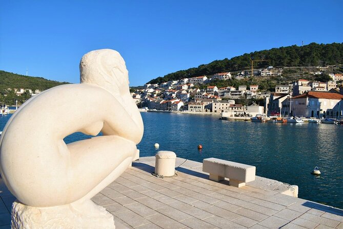 Discover Brac Island by Private Boat - Visit Bol and Hidden Bays - Bol time split between Golden Cape and a second swim stop
