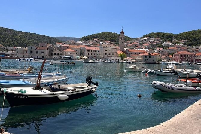Discover Brac Island by Private Boat - Visit Bol and Hidden Bays - Pucisce swim bay: the last cool-off before heading back