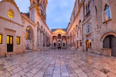 Evening Group Walking Tour - Split Old City Diocletian's Palace - Inside Diocletian’s Palace in 60 minutes: Peristyle, cellars, temple, cathedral