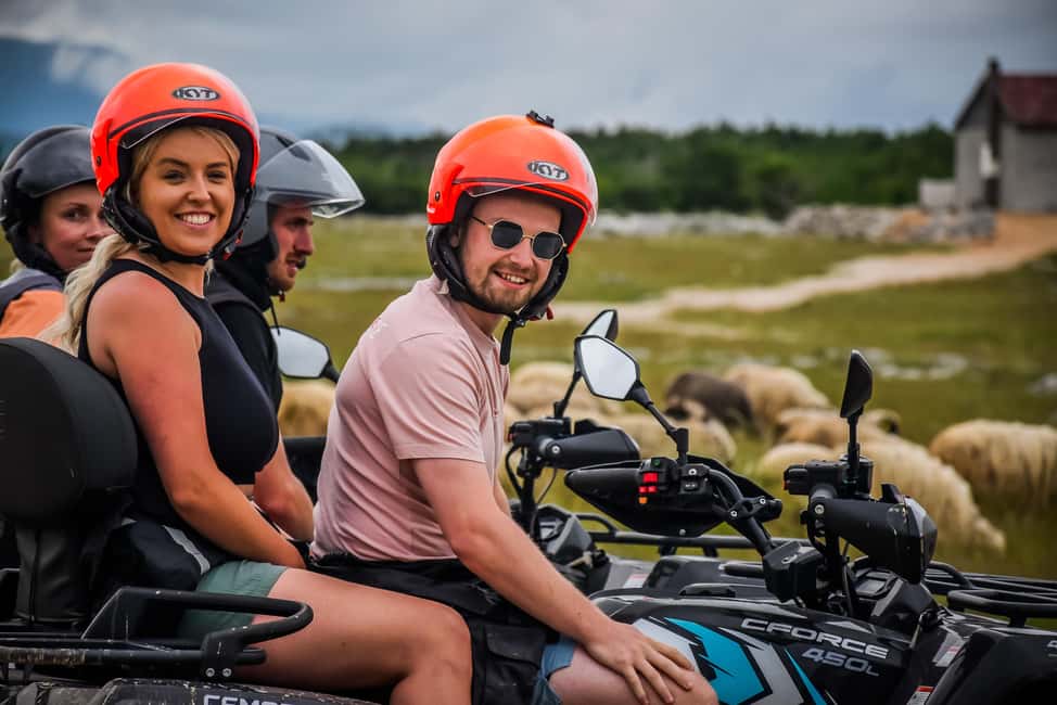 From Split: ATV Dinara Mountain Tour with Picnic - From Cetina to Sveti Jakov: The Big Views at 1001 m