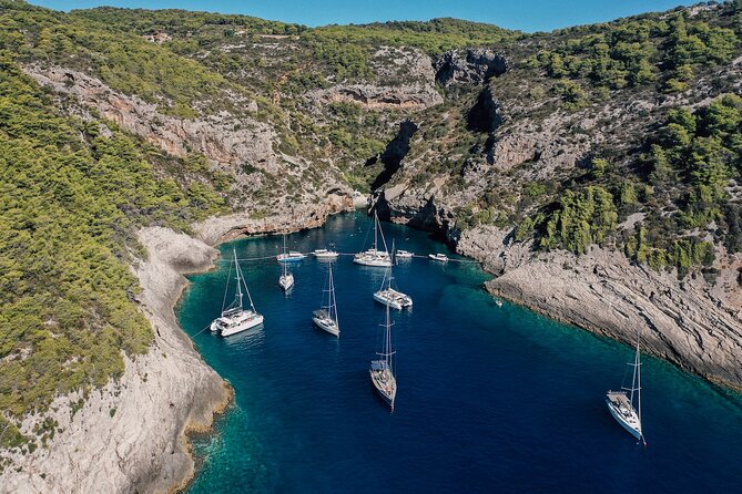 From Split: Blue cave & 5 Islands tour - Pakleni Islands and the Sunset Return to Split