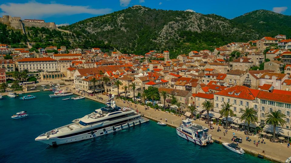 From Split, Croatia: Blue Cave & Hvar 5 Islands tour - Hvar Island: Lunch, Stroll, and 2.5 Hours in the Old Town