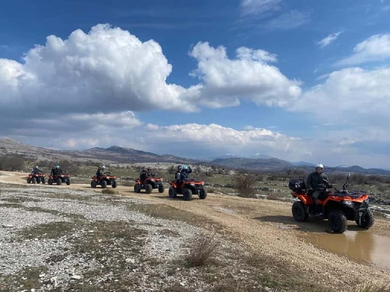 From Split: Off-Road Quad Safari Experience - The Cetina River section: crystal-clear water breaks you can actually use