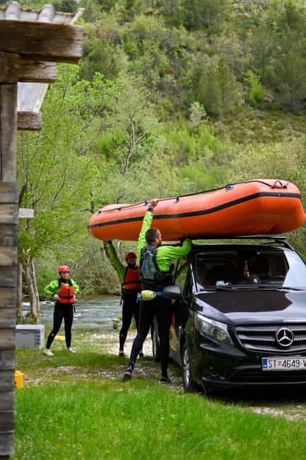 From Split: Rafting, Cave exploring, Cliff jumping w/ Picnic - Getting There From Split and Omis: Easy Van Pickup With Drop-Off Options