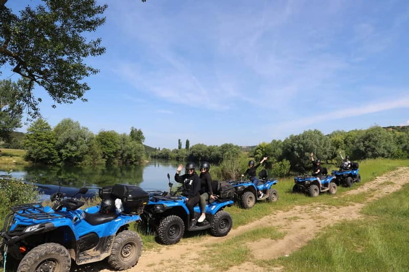 From Split: Three Rivers Quad Tour with Swimming and Lunch - Cliff jumps and river swims: how the water stops really fit