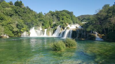 From Split & Trogir: Krka Waterfalls and Primošten - Getting to Krka: bus comfort from Split or Trogir