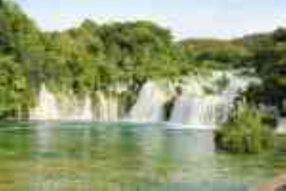 From Split & Trogir: Krka Waterfalls and Primošten - Ethno village and the working mills: history you can see in motion