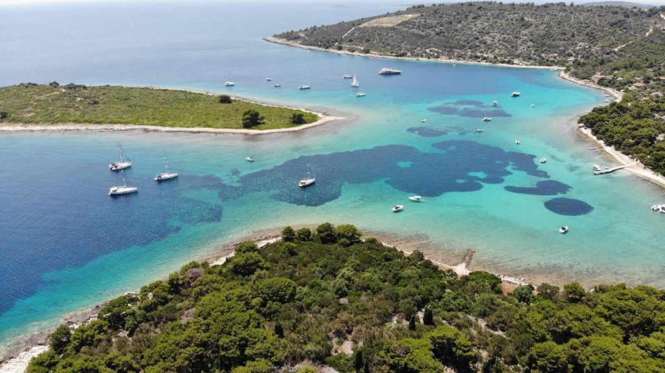 From Trogir: 3 islands half day tour with Blue Lagoon - Key highlights at a glance