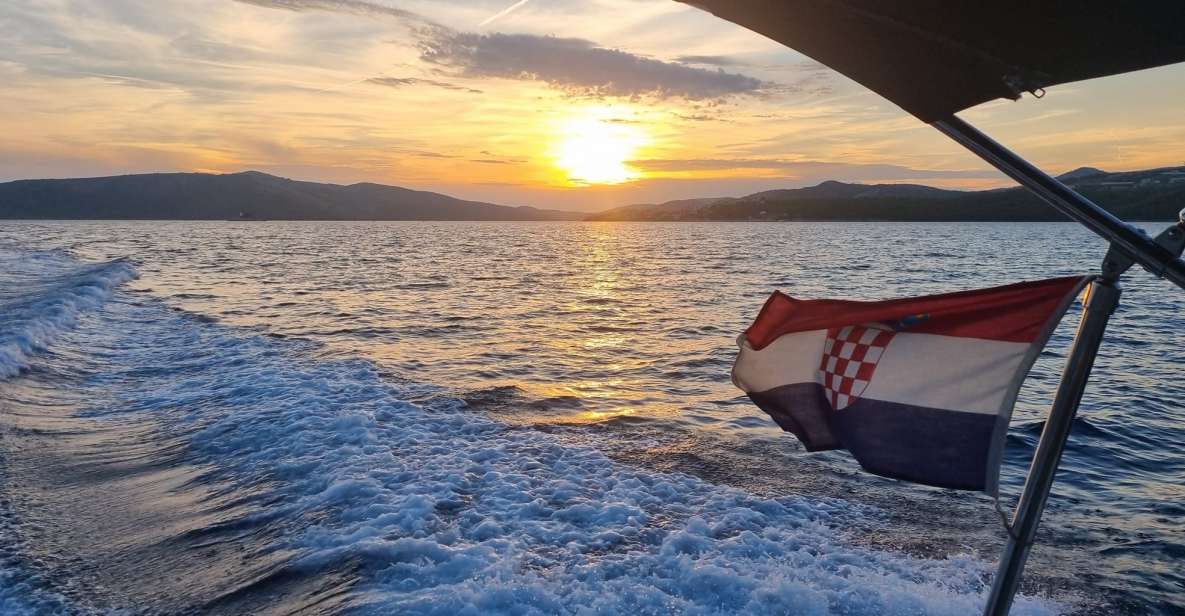 From Trogir: 3 islands half day tour with Blue Lagoon - Krknjaši Blue Lagoon: your snorkeling-and-swim centerpiece