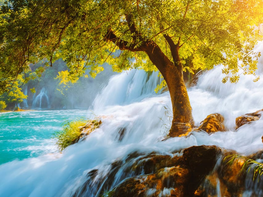 From Trogir, Seget & Okrug: Krka Waterfalls & Swimming - Price and Value: $64 Includes Transport and Boat, But Plan for Tickets
