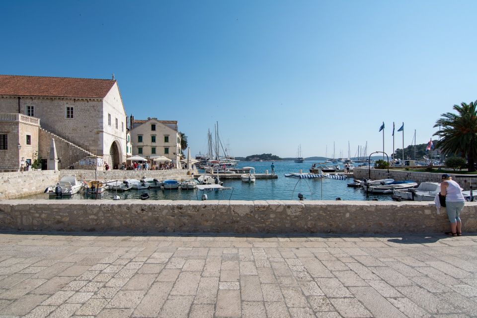 From Trogir/ Split: Hvar & Pakleni Islands Private Boat Tour - Milna on Brac: Fisherman-Village Coffee That Sets the Tone
