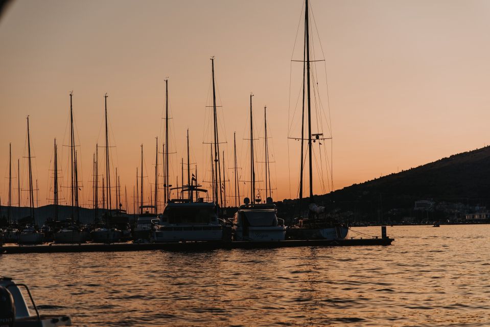 From Trogir: Sunset Private Tour - The 7-islet swim and snorkeling stop: use it wisely