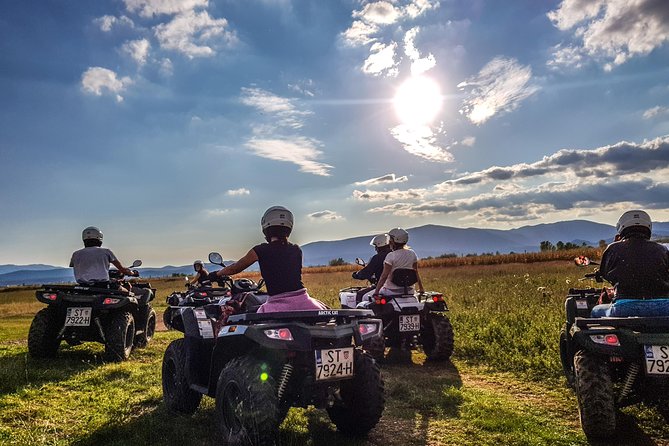 Full Day ATV Tour From Split with BBQ Lunch & River Swimming - The 500cc ATV and Safety Setup (So You Can Focus on Driving)
