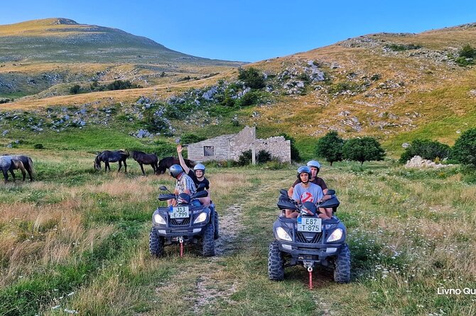 Full-Day Quad and Wild Horses Safari in Livno from Split - The Breakfast Moment: Burek and Yogurt Before the Ride