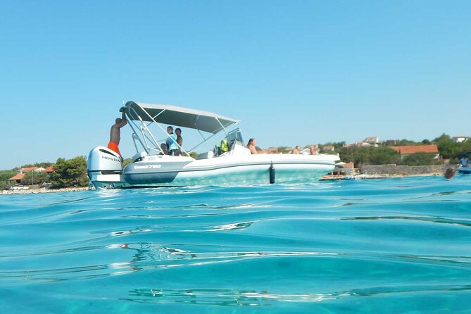 Half day speedboat tour to Solta island & Blue Lagoon from Trogir - Blue Lagoon: sun time, swimming, and even a boat jump moment