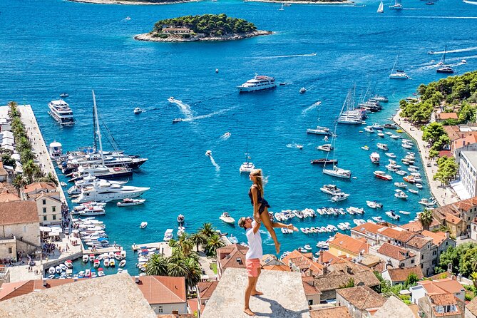 HVAR & 4 Islands PRIVATE BOAT TOUR - Milna on Brač: The Bay of Thousand Ships Vibe
