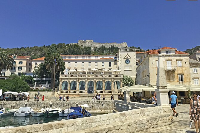 Hvar & Pakleni islands - Private speedboat tour - Hvar Island’s harbor views and the Fortica fortress option