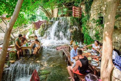 Krka Waterfalls and wine tasting Tour from Split or Trogir - Skradinski buk: boardwalks, wooden bridges, and the restored village feel