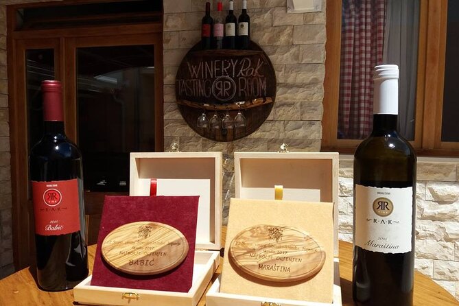 Krka Waterfalls & Dalmatian delights from Split or Trogir - Rak Winery tasting: wine plus homemade bites at a family setup