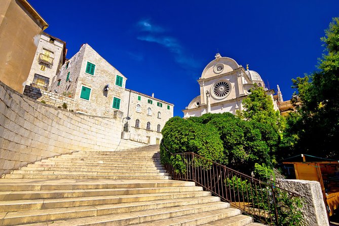 Krka Waterfalls & historic Šibenik - driver&guide, boat cruise, lunch break - Entering Krka With Real Comfort: Split Pickup and Private Pace