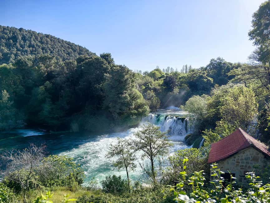 Krka waterfalls tour with lunch from Split - Arriving early at Krka National Park: what that changes