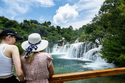 Krka Waterfalls tour with Trogir Walking tour and Krka panoramic boat cruise - Krka National Park: Skradinski Buk and the boardwalk rhythm