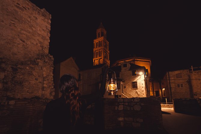 Nocturnal Tours Trogir & Split - Soul of the Old Split Tour - Riva Harbor: laughter, humor, and a love tragedy