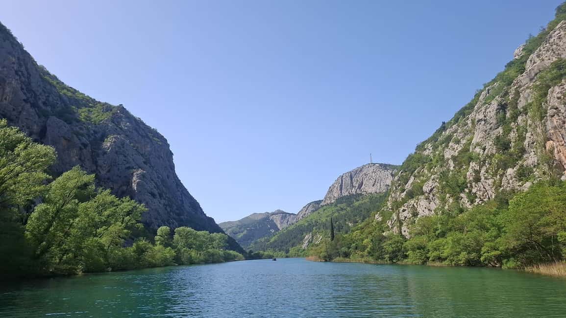 Omiš, Croatia: Cetina River Glassboat Cruise And Beer Garden - Should You Book the Cetina Glassboat and Radman Mills Stop?
