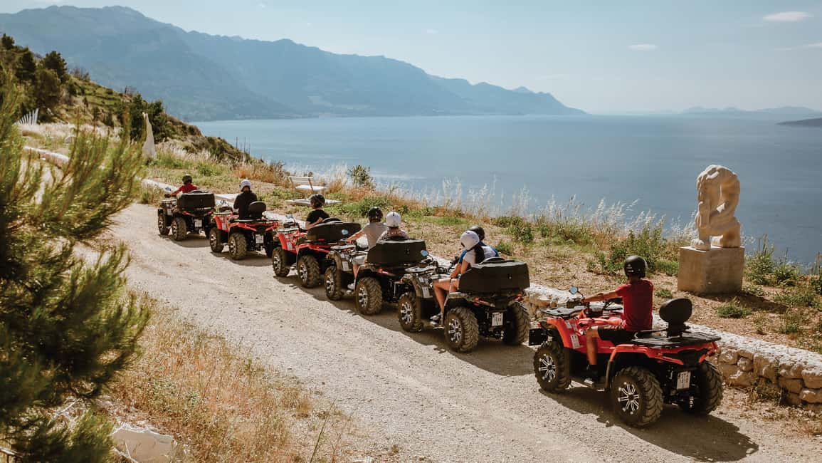 Omiš/Split Expedition: 65 km Quad Tour to Hidden Waterfalls - Quad Bike Reality Check: How This 4-Hour Ride Works