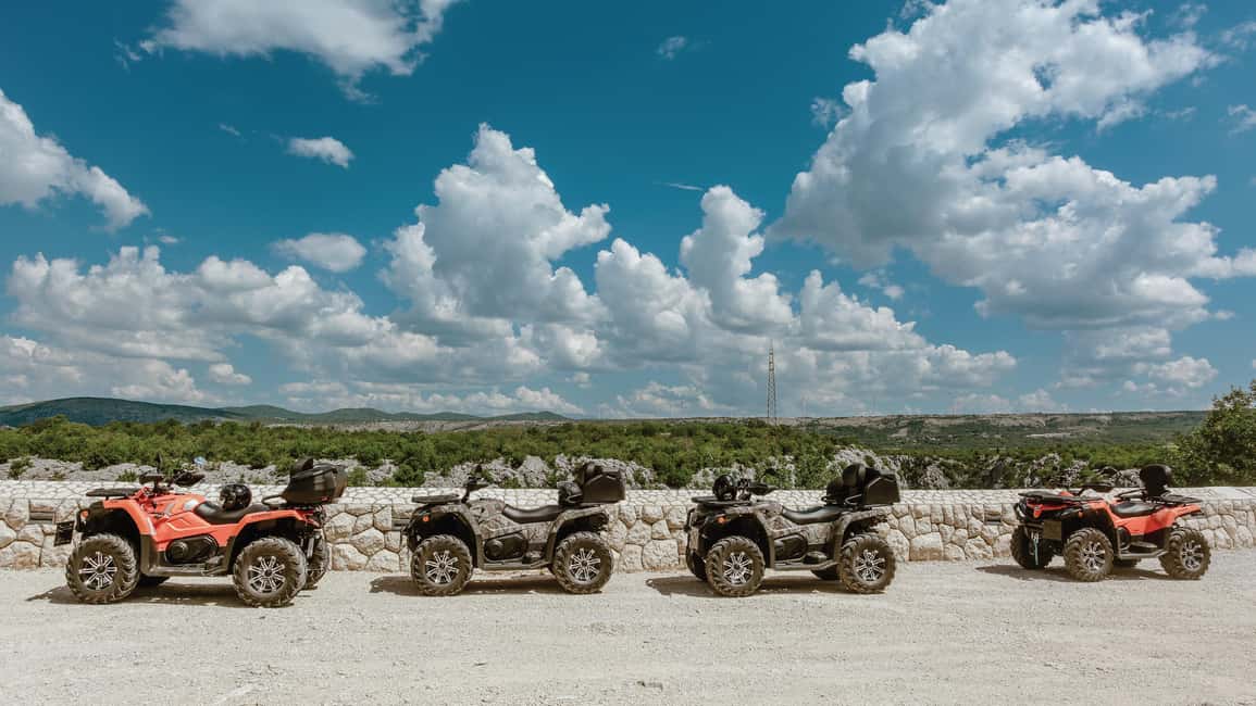Omiš/Split Expedition: 65 km Quad Tour to Hidden Waterfalls - Meet the Orange Quads in Omiš: Where to Start and What to Expect