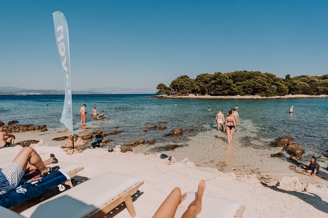 Private 3 islands Tour With Speed boat to Blue Lagoon and Solta from Split or Trogir - Stop 2: Veliki Drvenik for hidden coves and calmer moments