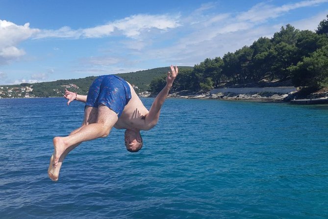 Private Blue Lagoon and 3 islands Tour from Trogir and Split - Necujam shipwreck snorkeling: the most specific water setting