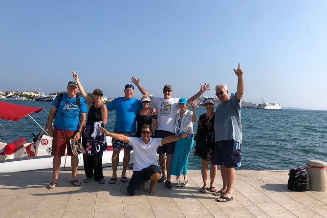 Private Blue Lagoon and island Solta speedboat tour - FULL DAY - Meeting Point in Split and Starting Off Smooth