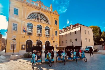 Private Electric Rickshaw Tour of Split - Stop 1: Riva Harbor, where Split sets the tone
