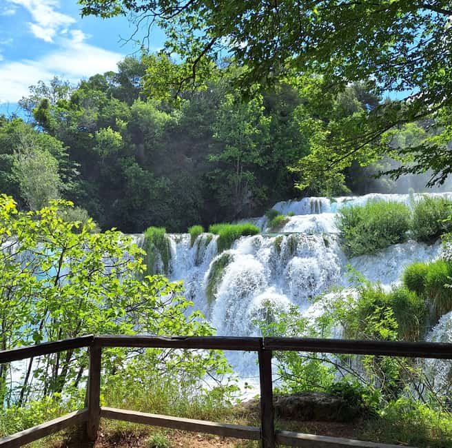 Private Krka falls tour from Split with Wine Tasting & Lunch - The park visit: what 2 hours really means on the ground
