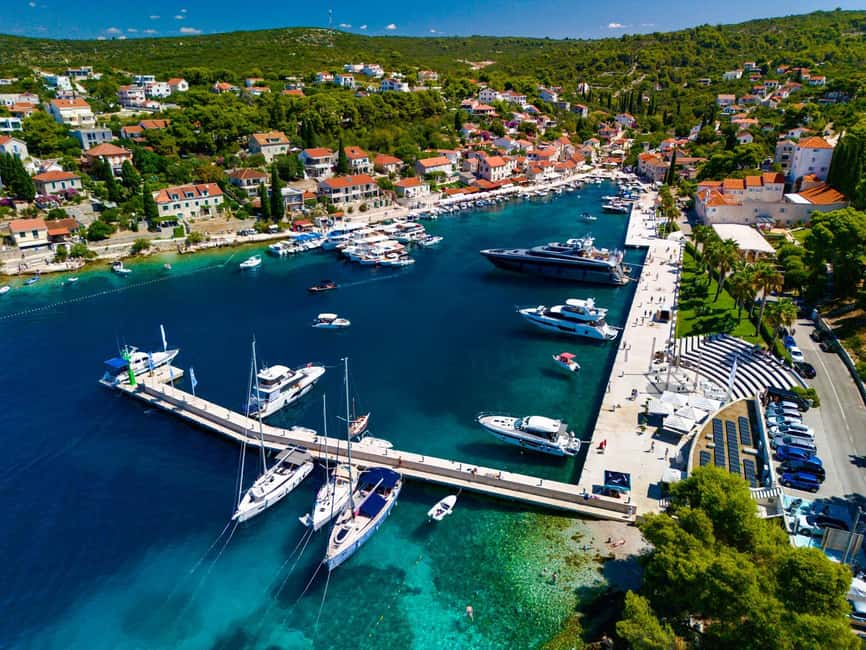 Private Speedboat Tour: Blue Lagoon & 3 Islands from Split - Blue Lagoon on Drvenik Veliki: swim, snorkel, repeat