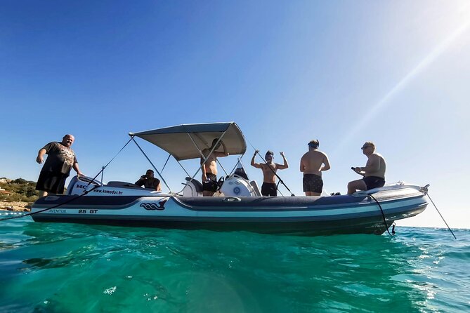 Private Speedboat Tour from Split with Customizable Itinerary - Blue Lagoon / Krknjasi Bay: snorkeling time between small islets