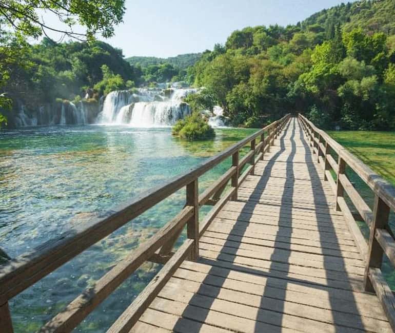 Private tour from Split area: Trogir and Krka National Park - Krka National Park waterfalls: making the most of your 3 hours