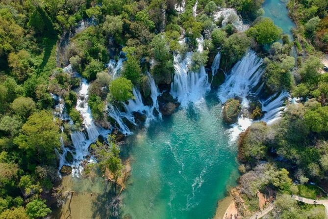Private Tour Mostar and Kravice Waterfalls from Split - Kravice Falls: 25 Meters of Water, Emerald Pools, and Time to Swim