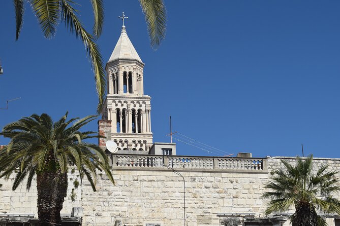 Private Walking Tour of Split - The quick stops that add texture: City Clock, Narodni Trg, and City Hall area