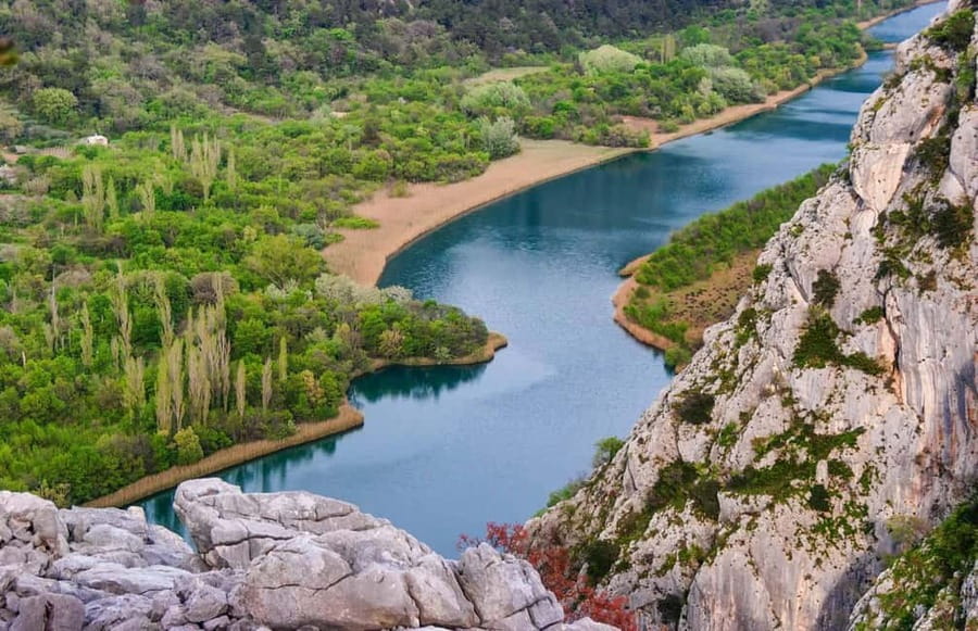 Rafting on Cetina river from Split - Split-to-Cetina logistics: meet by Diocletian’s Palace, then ride in comfort