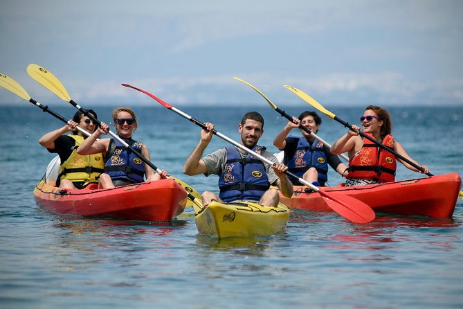 Sea kayaking Postira - Lovrečina (St.Lovre, archaeological site) - Beach stop for snorkeling and swimming with provided gear